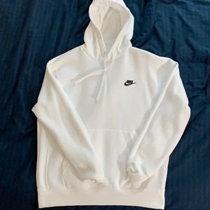 White Nike hoodie